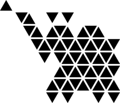 Polygonal Elephant Line Art Illustration Svg, Free Vectors File